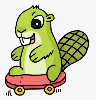 Skateboard Adsy - Confused Animal Clip Art #8369543