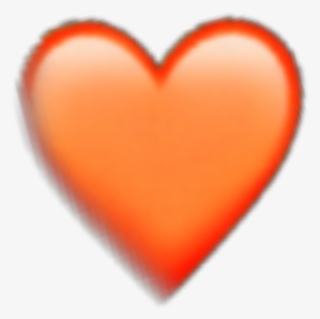 Orange Sticker - Heart #8369824