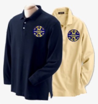 Gca Long Sleeve Polo Shirt - Polo Shirt #8369874