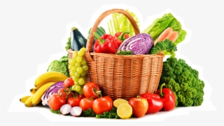 Frutas Y Verduras - Fresh Vegetables Basket Png #8370164