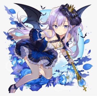 1girl Bare Shoulders Black Wings Blush Breasts Cleavage #8371823