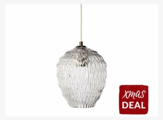 Lampa Wisząca Ice Crystal Transparentna Szara - Darkness #8373313