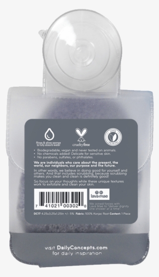 Daily Konjac Sponge-charcoal Daily Concepts - Headphones #8374005