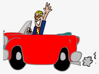 Driving Clipart Car Rider - Driving Car Clip Art #8374044