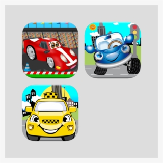 Toddler Cars Bundle Puzzles, Sounds, Games & Race Car - Cars Cartoon #8374202