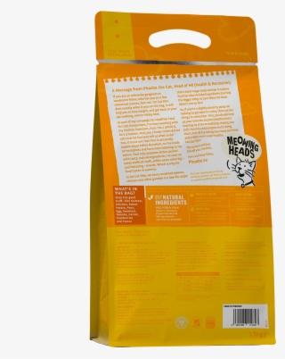 Meowing Heads Fat Cat Slim Back Of Pack - Vacuum Bag #8374615