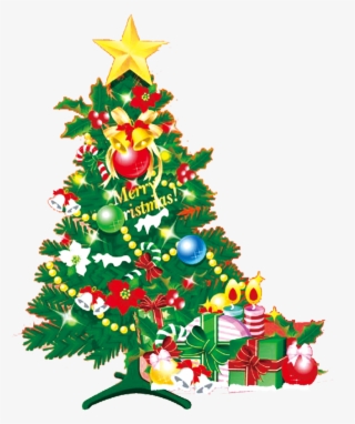 Microsoft Powerpoint Tree Template - Christmas Tree Gif Png #8374650
