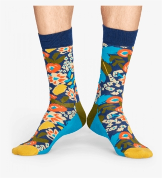 Blue & Yellow Socks - Wiz Khalifa Top Floor Sock #8374779