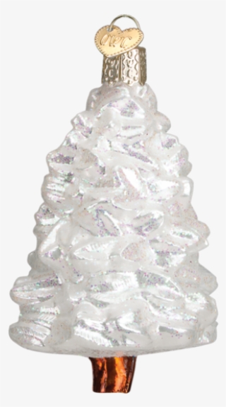 Old World Christmas Winter Wonderland Tree Glass Ornament - Christmas Ornament #8375061