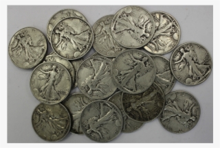 1940's Walking Liberty Half Dollar Roll - Dime #8375111