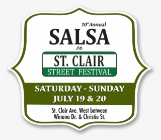 The 10th Annual Salsa On St - Salsa On St Clair #8375193