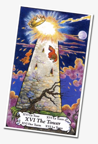 The Gnome Starts To Follow Jane And Try To Get In Front - Tarot Card 16 #8376417