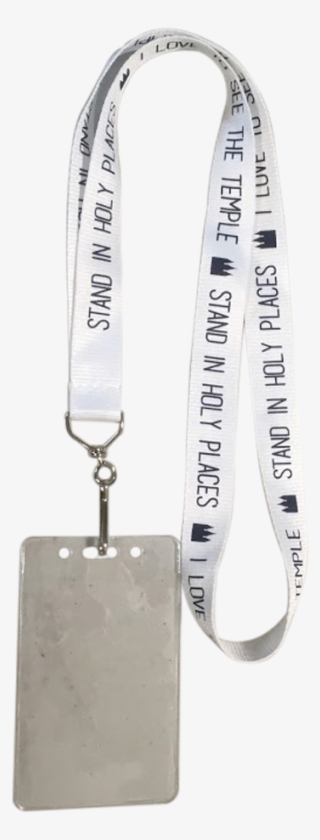 Stand In Holy Places Lanyard - Silver #8376746