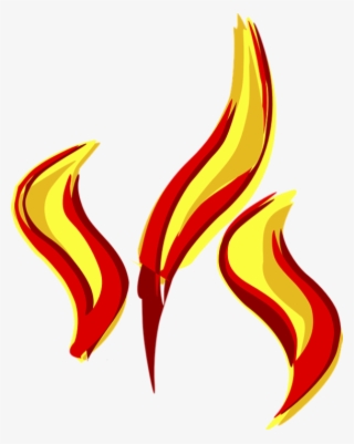 Pentecost Is June 4 Wear Red To Church - Flames Clip Art #8377596