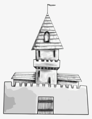 Castle - Un Castillo Con Un Trono En El Medio Para Dibujar Facil #8377631