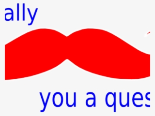 Moustache Clipart Red Mustache - Red Mustache Clip Art #8377888