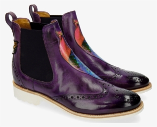 Ankle Boots Amelie 44 Purple Flame Peacock Bee - Melvin & Hamilton #8378313