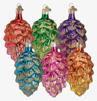 Old World Christmas Ponderosa Pine Cone Old World Christmas - Pine Cones Ornaments #8378558