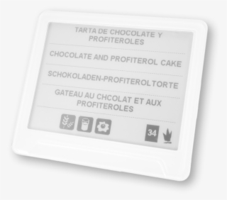 Buffet Electronic Label Main Header - Display Device #8379541