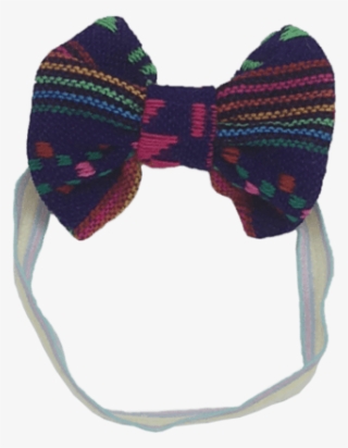 Moño Morado - Moño De Tela Rebozo #8379916