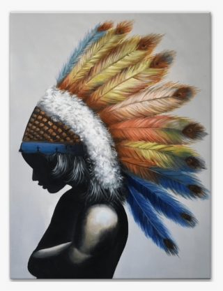 Colourful Feathered Headdress - Macaw #8379919 Colourful Feathered Headdress - Macaw #8379919