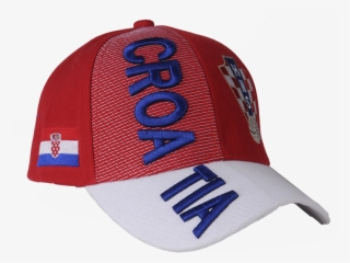 Croatia Kids Red 3d Embroidery Hat #8379920