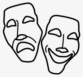 Theatre Masks 1 - Sketch #8379982