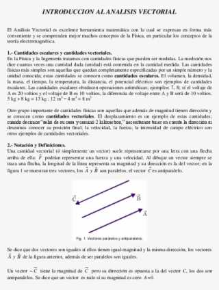 Pdf - Introduccion De Analisis Vectorial #8380110