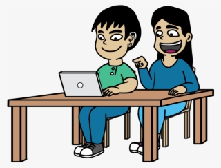 Guided Collaborative Tasks - Students Collaborating Clip Art #8380586