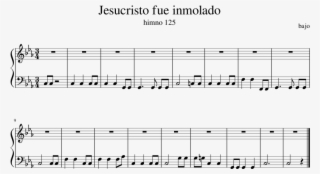 Jesucristo Fue Inmolado Sheet Music For Piano Download - Musical Score Silent Night #8381335