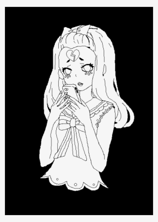 Sad Girl - Illustration #8382009