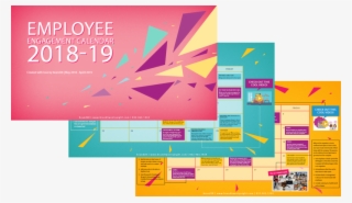 Employee Engagement Calendar Snippet - Diagram #8382178