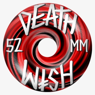 Deathwish Skateboards Stacked Swirl 52 Mm Red/black - Skateboarding #8382362