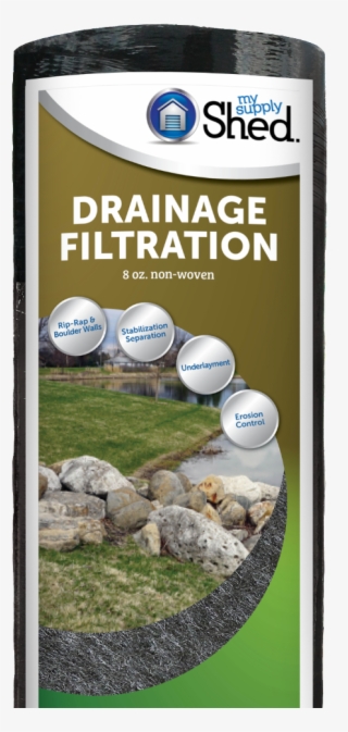 My Supply Shed Drainage & Filtration Landscape Fabric - Landscape Fabric #8383530