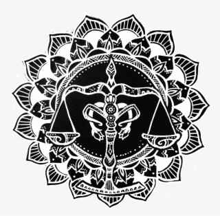 Libra Black And White Mandala - Mandala Libra #8383755