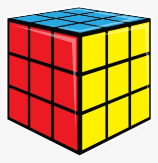 80's Oversized Mini Bundle - Rubik's Cube No Background #8384140