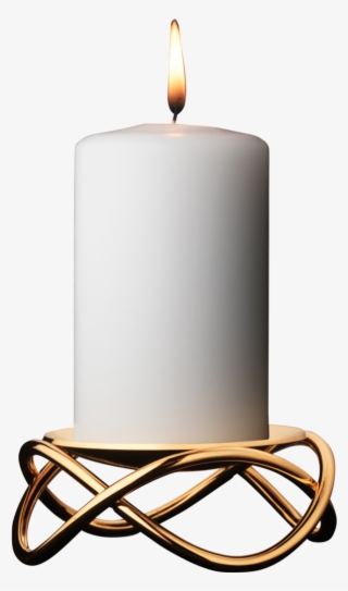 Glow Candleholder - Georg Jensen Glow Lysestage Guld #8384613
