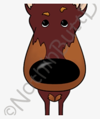 Doberman Pinscher Clipart Big Dog - Cartoon #8385188