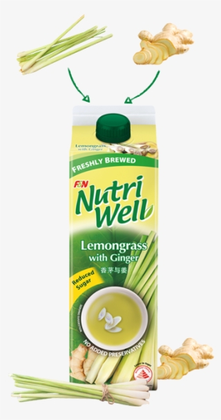 F&n Nutriwell Lemongrass With Ginger - Nutriwell Lemongrass #8385894
