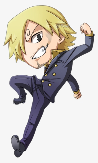Sanji Sticker - One Piece Sanji Chibi #8385931