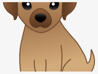 Doberman Pinscher Clipart Cute Cartoon - Brown Puppy Cartoon #8385937