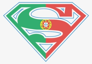 Superman Portugal Shield Men's Ringer T-shirt - Superman Logo Png #8386086