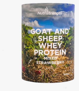 Goat And Sheep Whey Protein Mixed Strawberry - Grass #8386131