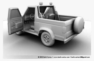 The Model Is Completed And I Am Currently Working On - Pickup Truck #8386302