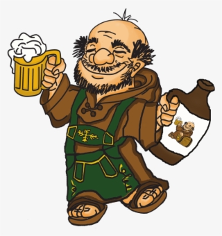 Monk Clipart Beer Brewing - Making Beer Cartoon #8386413