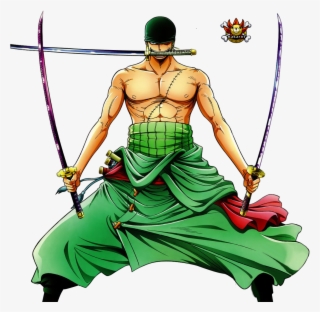 One Piece Zoro Or Sanji - One Piece Zoro 3 Swords #8386593