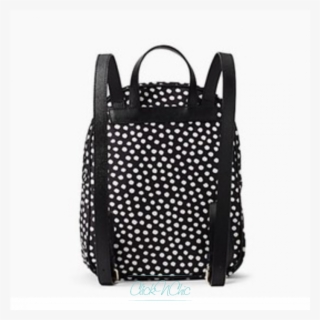 Kate Spade Wilson Road Small Bradley Backpack Black - Polka Dot #8386694