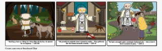 Storyboard Monk - Cartoon #8387130