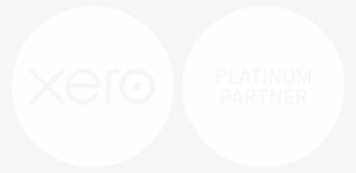 Xero Platinum Partner Logo White - Twitter White Icon Png #8387500