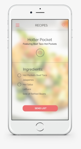 Simple Ingredient List - Iphone #8387727